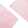 Serviettes de chaise d'extérieur 2 pcs Rose 130 x 60 cm 520009520009