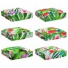 Coussin Floral 6 pcs Multicolore 40 x 40 x 8 cm Tissu Oxford 520018520018