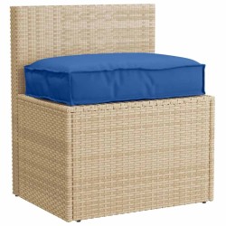 Coussin Bleu royal 60 x 40 x 8 cm Tissu Oxford 520023520023