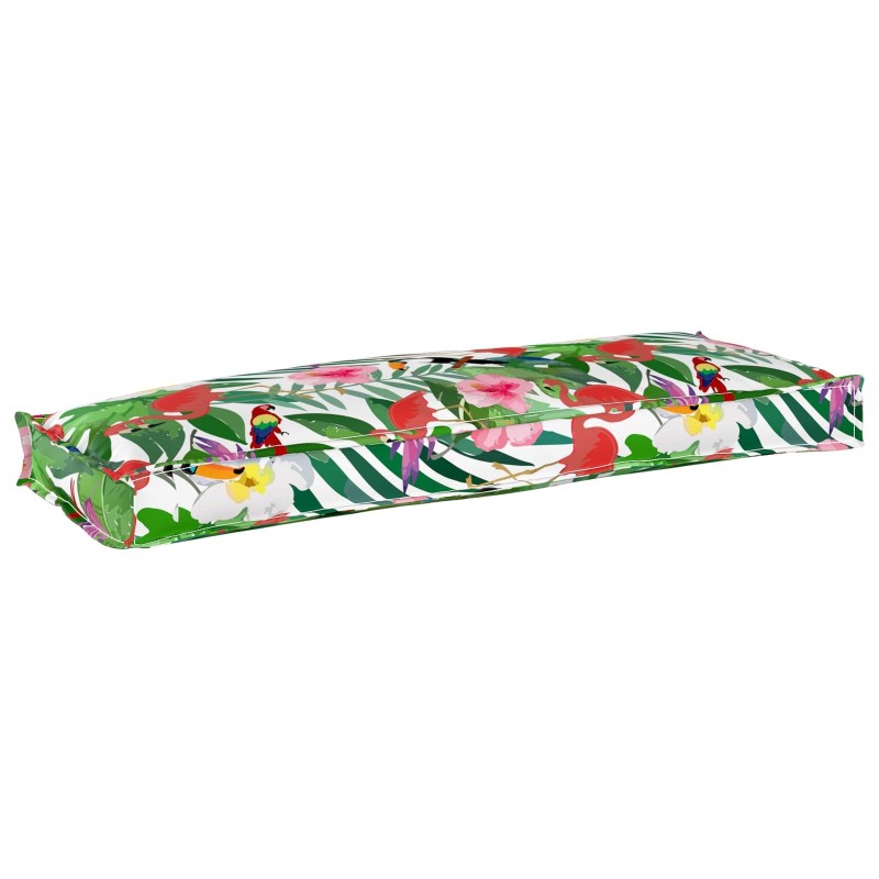 Coussin Floral Multicolore 110 x 40 x 8 cm Tissu Oxford 520025520025