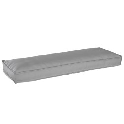 Coussin Gris 120 x 40 x 8 cm Tissu Oxford 520035520035