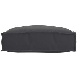 Coussin Noir 50 x 50 x 12 cm Tissu Oxford 520040520040