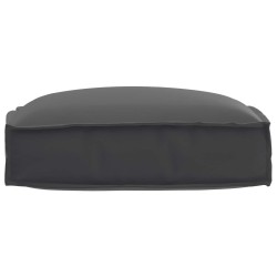 Coussin Noir 50 x 50 x 12 cm Tissu Oxford 520040520040