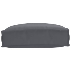 Coussin Anthracite 50 x 50 x 12 cm Tissu Oxford 520046520046