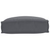 Coussin Anthracite 50 x 50 x 12 cm Tissu Oxford 520046520046