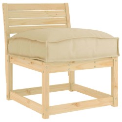 Coussin Beige 60 x 40 x 8 cm Tissu Oxford 520048520048