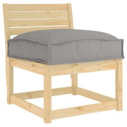 Coussin Gris 60 x 40 x 8 cm Tissu Oxford 520050520050