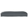 Coussin Anthracite 120 x 40 x 12 cm Tissu Oxford 520053520053
