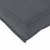 Coussin Anthracite 120 x 40 x 12 cm Tissu Oxford 520053520053