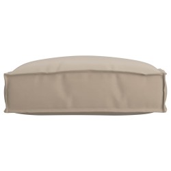 Coussin Taupe 50 x 50 x 12 cm Tissu Oxford 520054520054