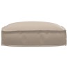 Coussin Taupe 50 x 50 x 12 cm Tissu Oxford 520054520054