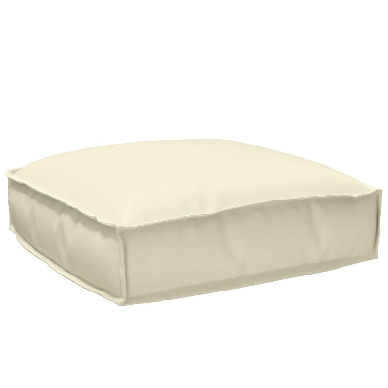 Coussin Crème 50 x 50 x 12 cm Tissu Oxford 520056520056