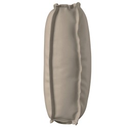 Coussin Taupe 120 x 50 x 12 cm Tissu Oxford 520063520063
