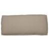 Coussin Taupe 120 x 50 x 12 cm Tissu Oxford 520063520063