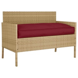 Coussin Bordeaux 80 x 80 x 52 cm Tissu Oxford 520066520066