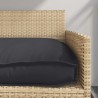 Coussin Noir 120 x 60 x 12 cm Tissu Oxford 520068520068