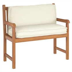 Coussin Crème 120 x 40 x 12 cm Tissu Oxford 520069520069