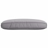 Coussin Gris 120 x 80 x 12 cm Tissu Oxford 520072520072