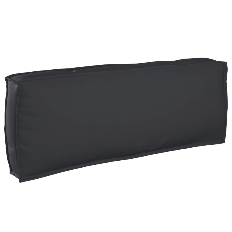 Coussin Noir 120 x 40 x 12 cm Tissu Oxford 520076520076
