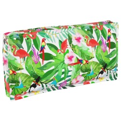 Coussin Floral Multicolore 120 x 60 x 12 cm Tissu Oxford 520079520079