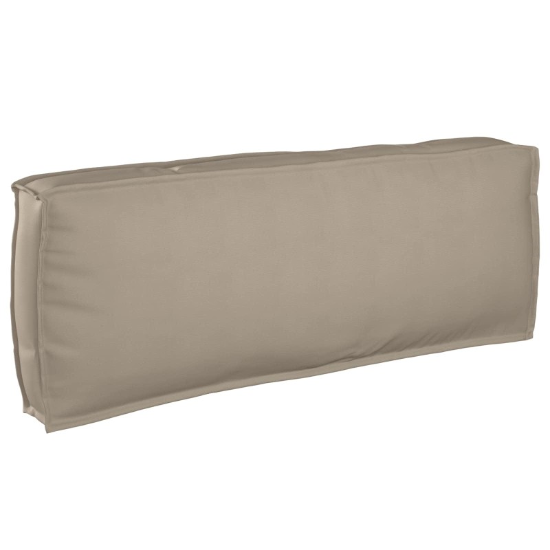 Coussin Taupe 120 x 40 x 12 cm Tissu Oxford 520080520080