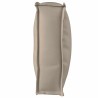Coussin Taupe 120 x 40 x 12 cm Tissu Oxford 520080520080