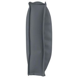 Coussin Anthracite 120 x 60 x 12 cm Tissu Oxford 520096520096