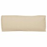 Coussin Beige 110 x 40 x 8 cm Tissu Oxford 520102520102