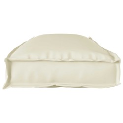 Coussin Crème 110 x 40 x 8 cm Tissu Oxford 520103520103