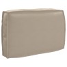 Coussin Taupe 60 x 40 x 12 cm Tissu Oxford 520105520105