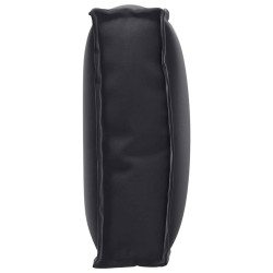 Coussin Noir 60 x 40 x 12 cm Tissu Oxford 520106520106