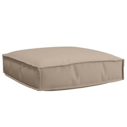 Coussin Taupe 60 x 60 x 12 cm Tissu Oxford 520110520110