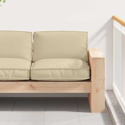 Coussin Beige 80 x 80 x 12 cm Tissu Oxford 520111520111