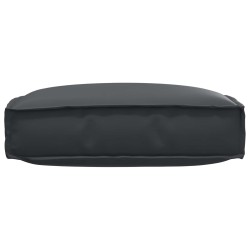 Coussin Noir 60 x 60 x 12 cm Tissu Oxford 520112520112