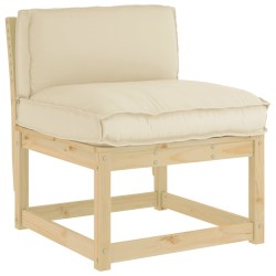 Coussin Beige 80 x 40 x 12 cm Tissu Oxford 520118520118