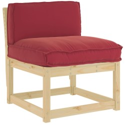 Coussin Bordeaux 80 x 40 x 12 cm Tissu Oxford 520119520119