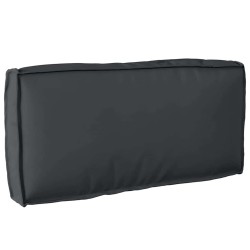 Coussin Noir 80 x 40 x 12 cm Tissu Oxford 520120520120
