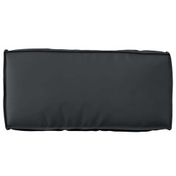 Coussin Noir 80 x 40 x 12 cm Tissu Oxford 520120520120