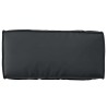 Coussin Noir 80 x 40 x 12 cm Tissu Oxford 520120520120