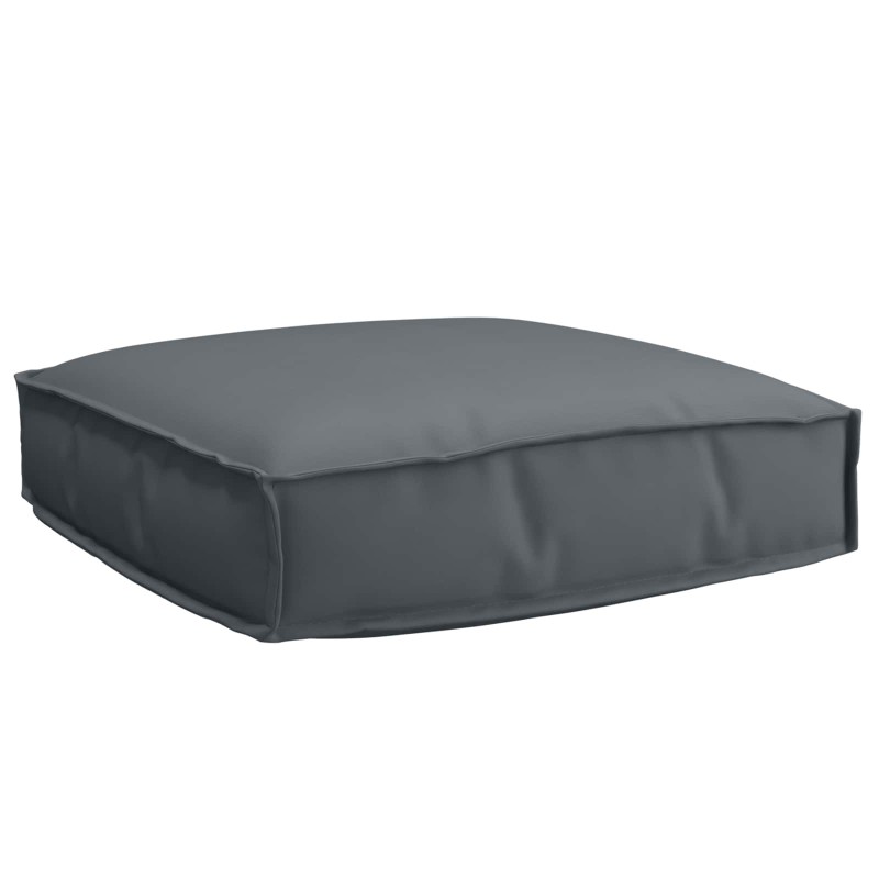 Coussin Anthracite 60 x 60 x 12 cm Tissu Oxford 520123520123