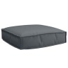 Coussin Anthracite 60 x 60 x 12 cm Tissu Oxford 520123520123