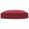 Coussin Bordeaux 80 x 80 x 12 cm Tissu Oxford 520126520126
