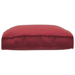 Coussin Bordeaux 80 x 80 x 12 cm Tissu Oxford 520126520126