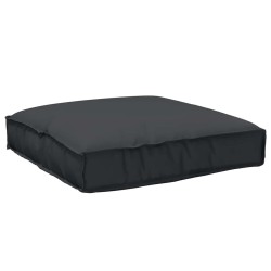 Coussin Noir 80 x 80 x 12 cm Tissu Oxford 520127520127