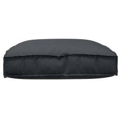 Coussin Noir 80 x 80 x 12 cm Tissu Oxford 520127520127