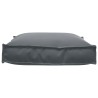 Coussin Anthracite 70 x 70 x 12 cm Tissu Oxford 520128520128
