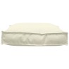 Coussin Crème 70 x 70 x 12 cm Tissu Oxford 520141520141