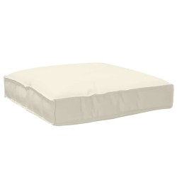 Coussin Crème 80 x 80 x 12 cm Tissu Oxford 520143520143