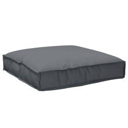 Coussin Anthracite 80 x 80 x 12 cm Tissu Oxford 520145520145
