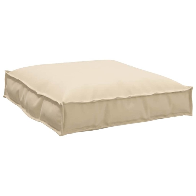Coussin Beige 70 x 70 x 12 cm Tissu Oxford 520147520147
